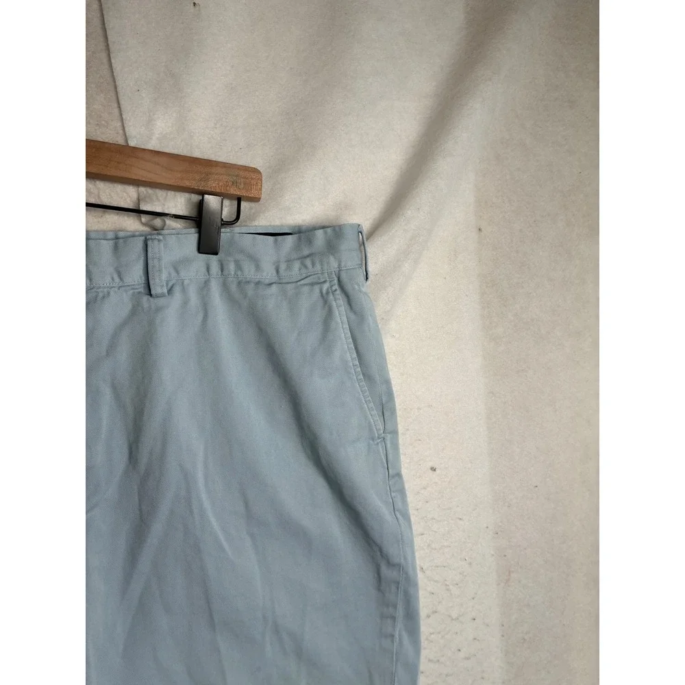 Polo Ralph Lauren Classic Fit 9 Mens Light Blue Cotton Twill Chino Shorts 42
